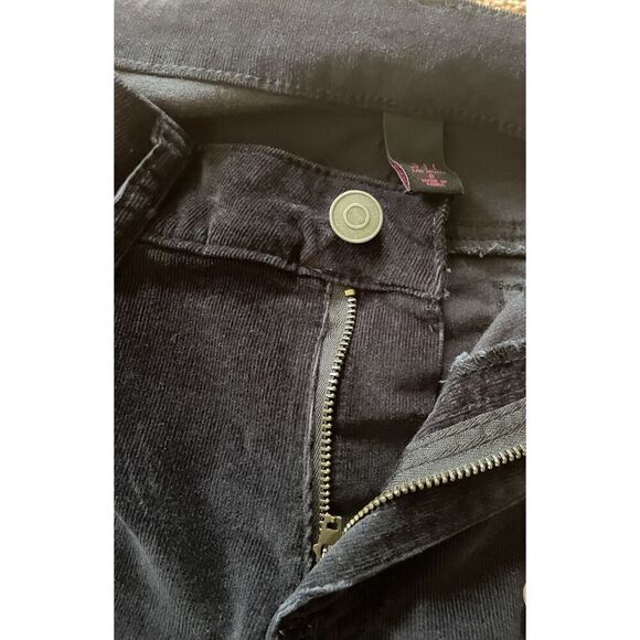 JW (JW Style) Corduroy Black Women’s Boot Cut  Stretch Jeans Pants Size 8 - Picture 7 of 7